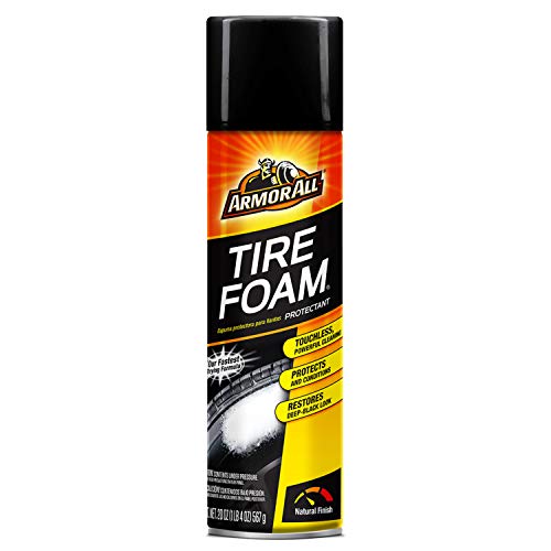Armor All Tire Foam, Tire Cleaner Spray for Cars