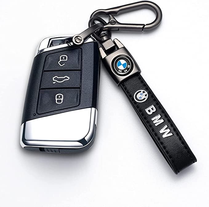 Genuine Leather Key Chain Set for Chevy