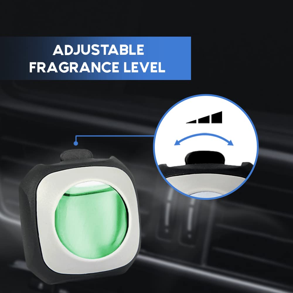 Air Jungles Green Tea Scent Car Air Freshener Clip