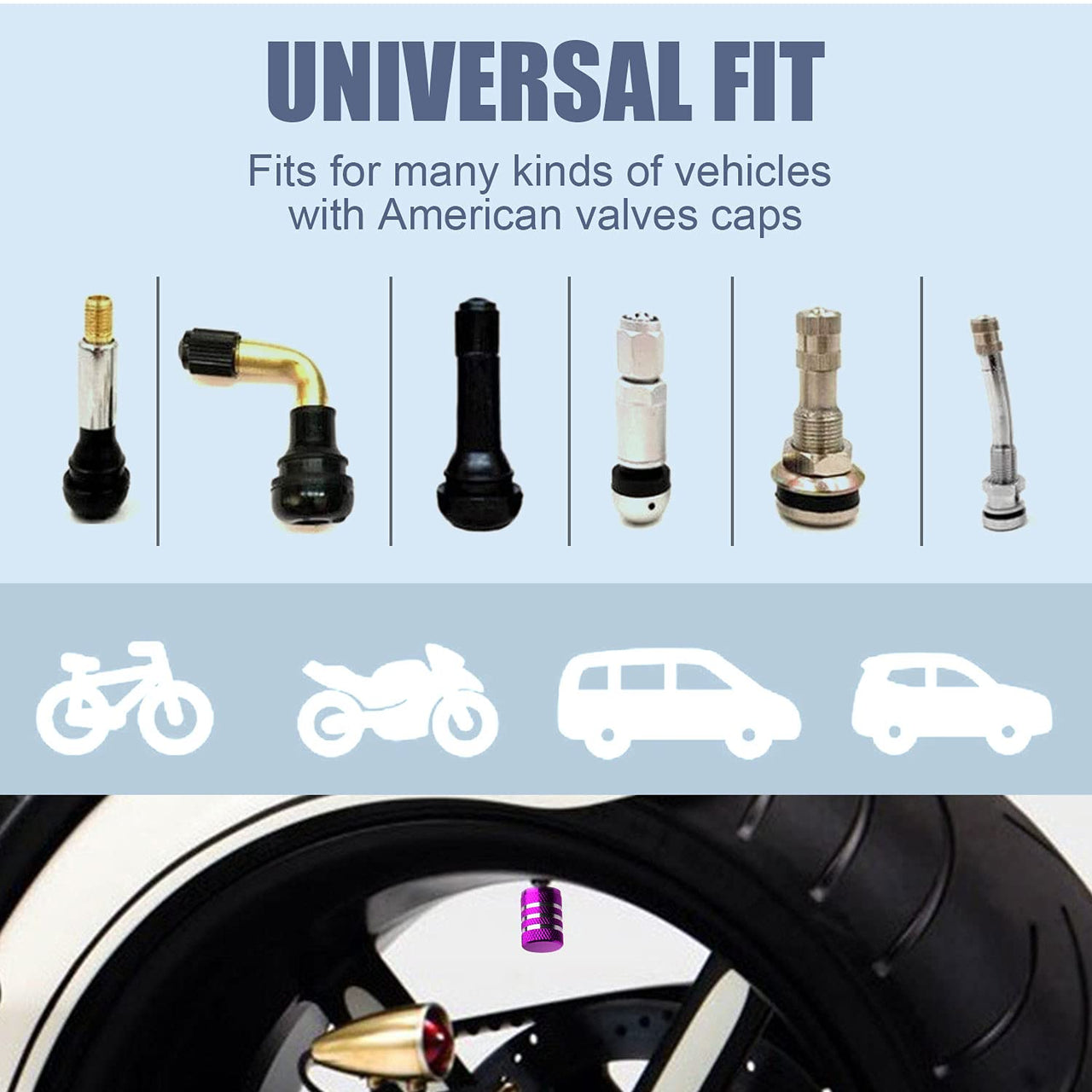 Tire Valve Stem Caps Cover