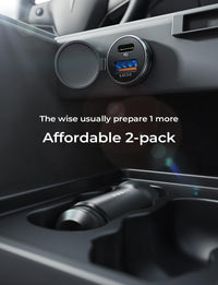 Thumbnail for LISEN 54W Car Phone Charger USB C, Cigarette Lighter Adapter