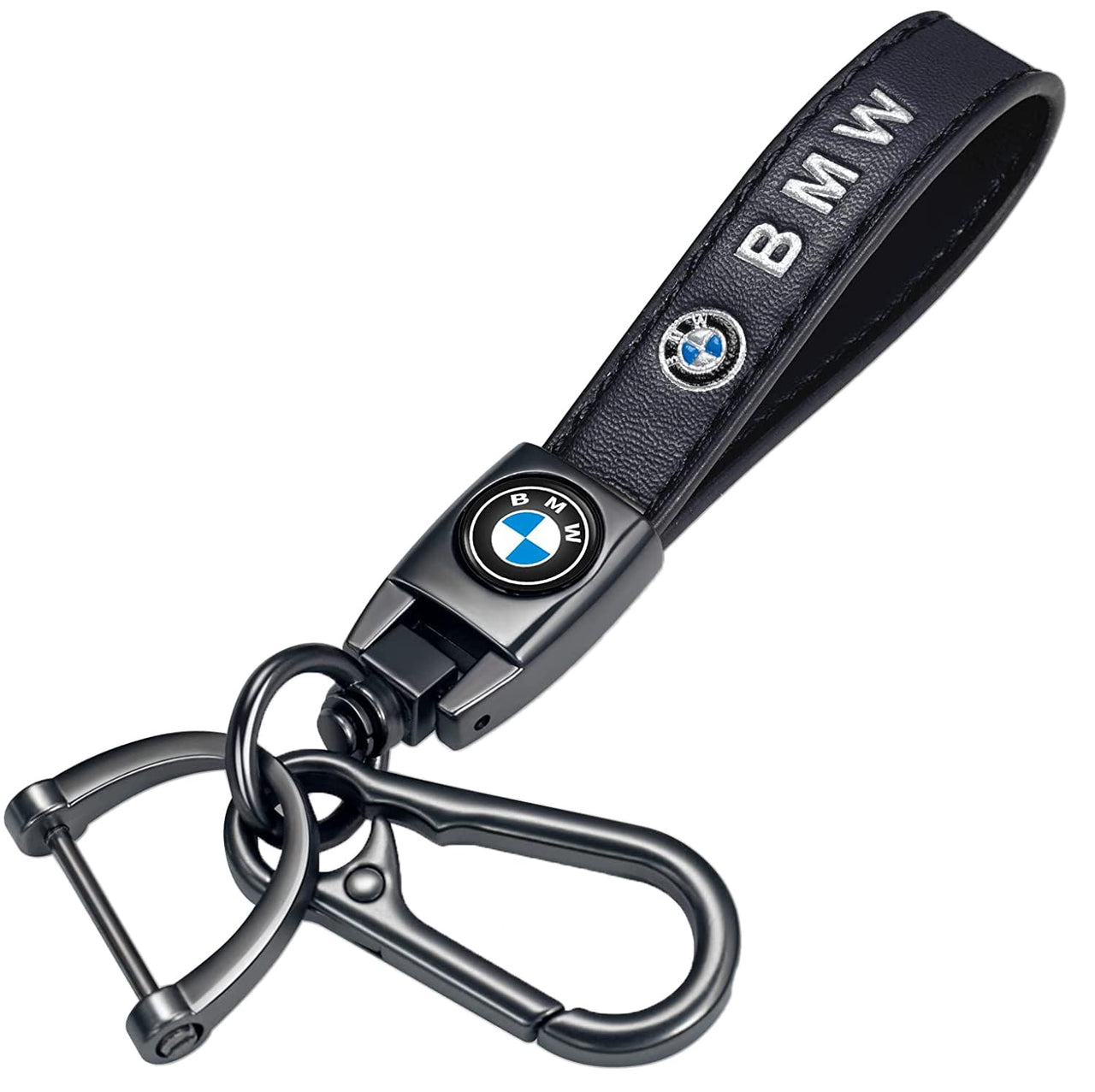 Genuine Leather Key Chain Set for Chevy