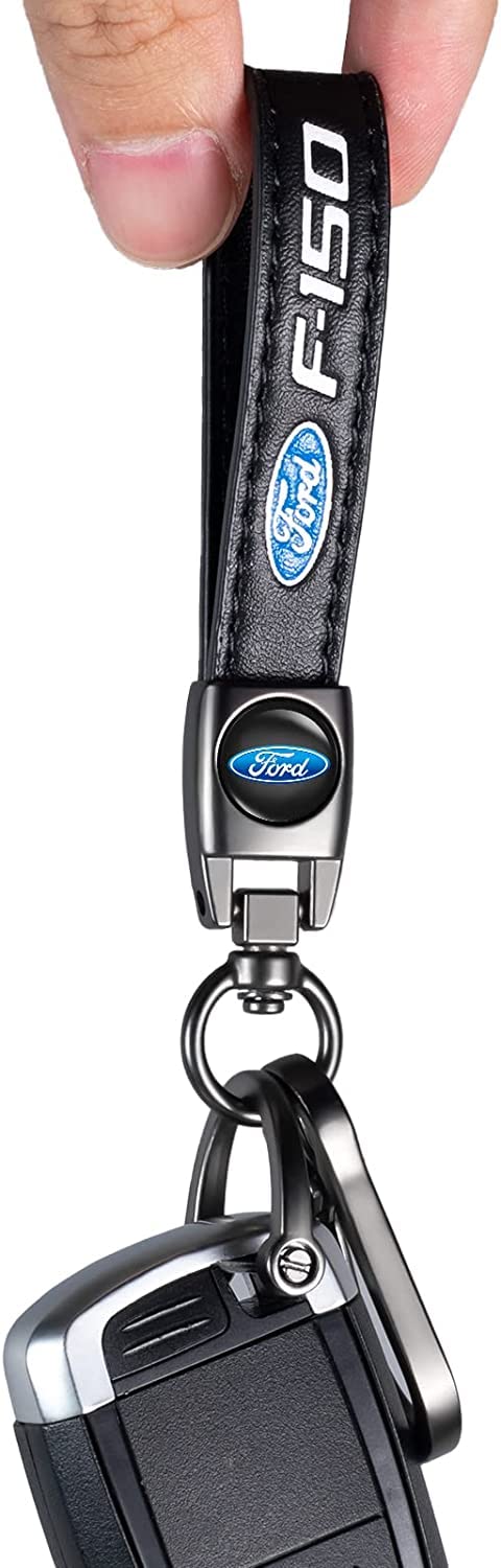Genuine Leather Key Chain Set for Chevy