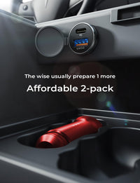 Thumbnail for LISEN 54W Car Phone Charger USB C, Cigarette Lighter Adapter