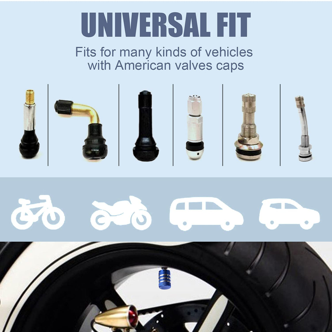 Tire Valve Stem Caps Cover