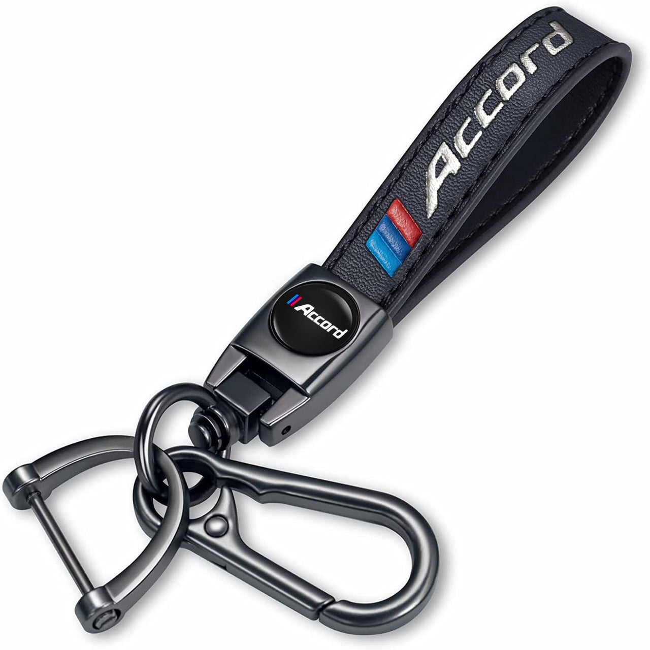 Genuine Leather Key Chain Set for Chevy