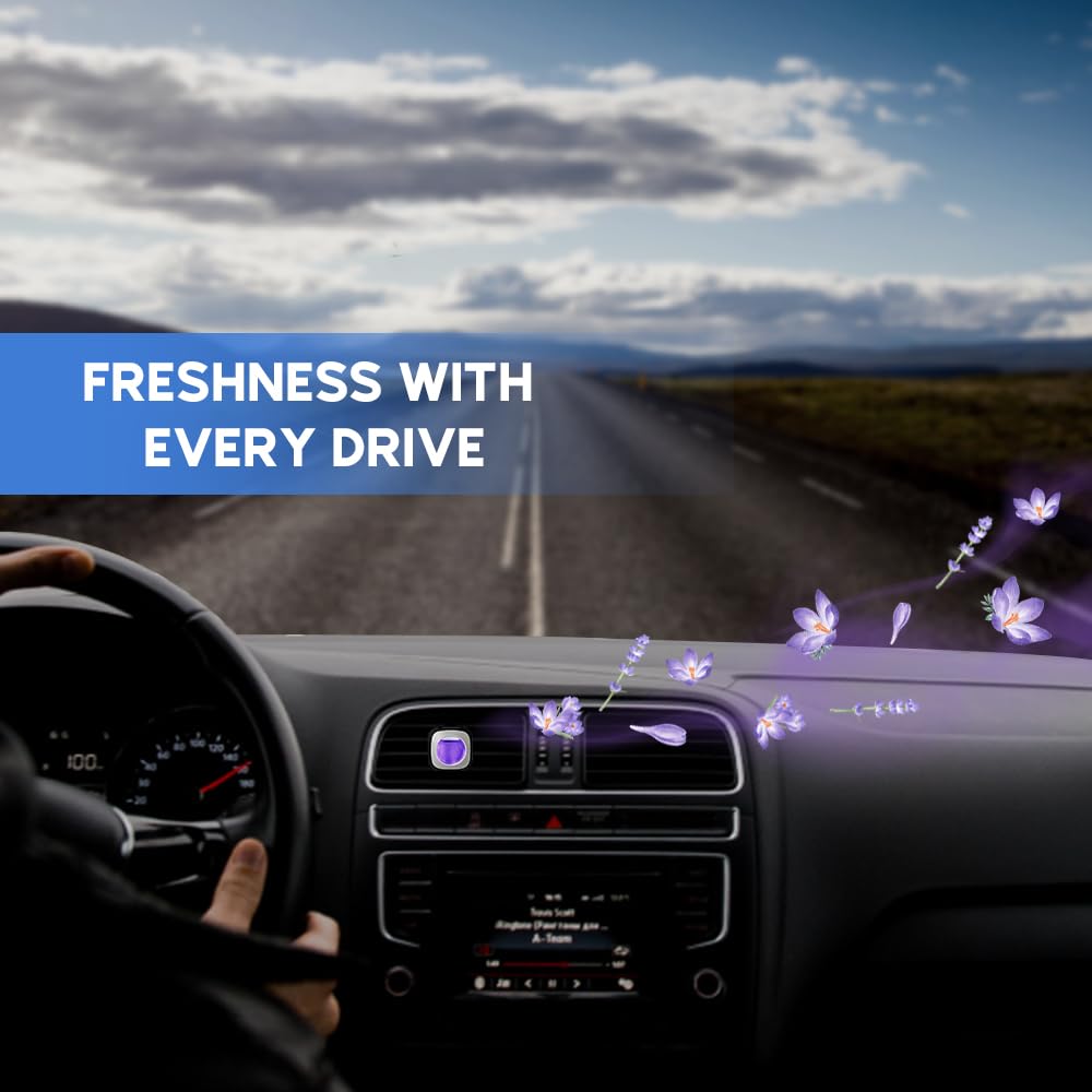 Air Jungles Green Tea Scent Car Air Freshener Clip