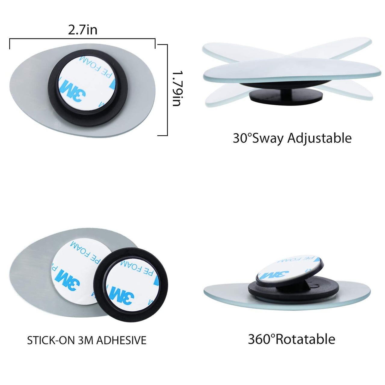LivTee Blind Spot Mirror