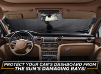 Thumbnail for EcoNour Car Windshield Sunshade |UV Reflective Windshield Cover Sun Shade