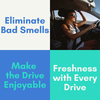 Thumbnail for Air Jungles Green Tea Scent Car Air Freshener Clip