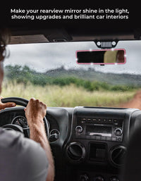 Thumbnail for JOYTUTUS Bling Car Rear View Mirror