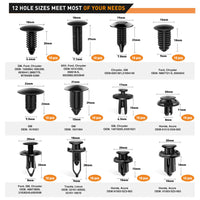 Thumbnail for GOOACC - GRC-33 240PCS Bumper Retainer Clips