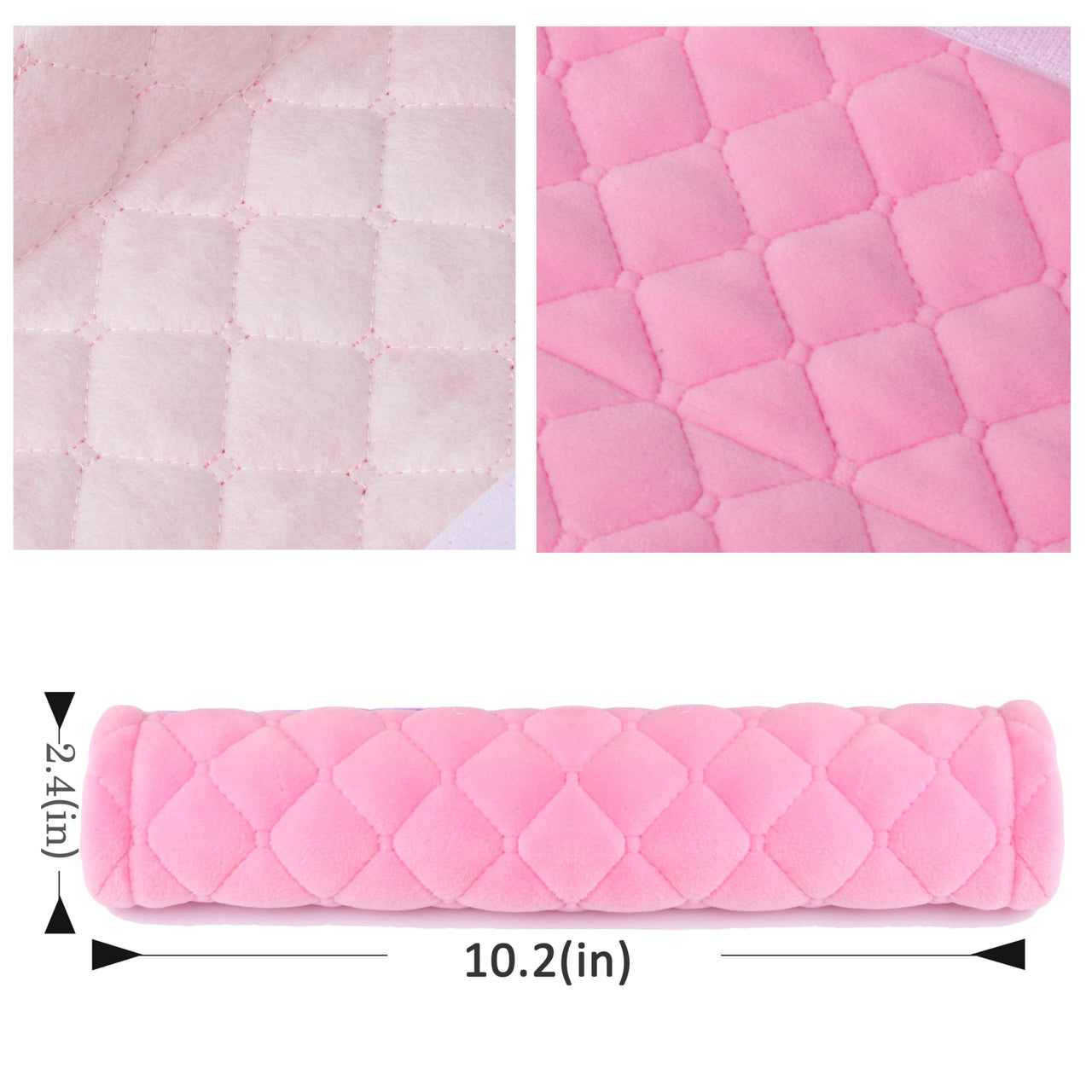 Amooca Soft Auto Seat Belt Cover Seatbelt Shoulder Pad Cushions