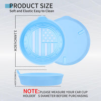 Thumbnail for Amooca Car Cup Coaster Universal Non-Slip Cup Holders