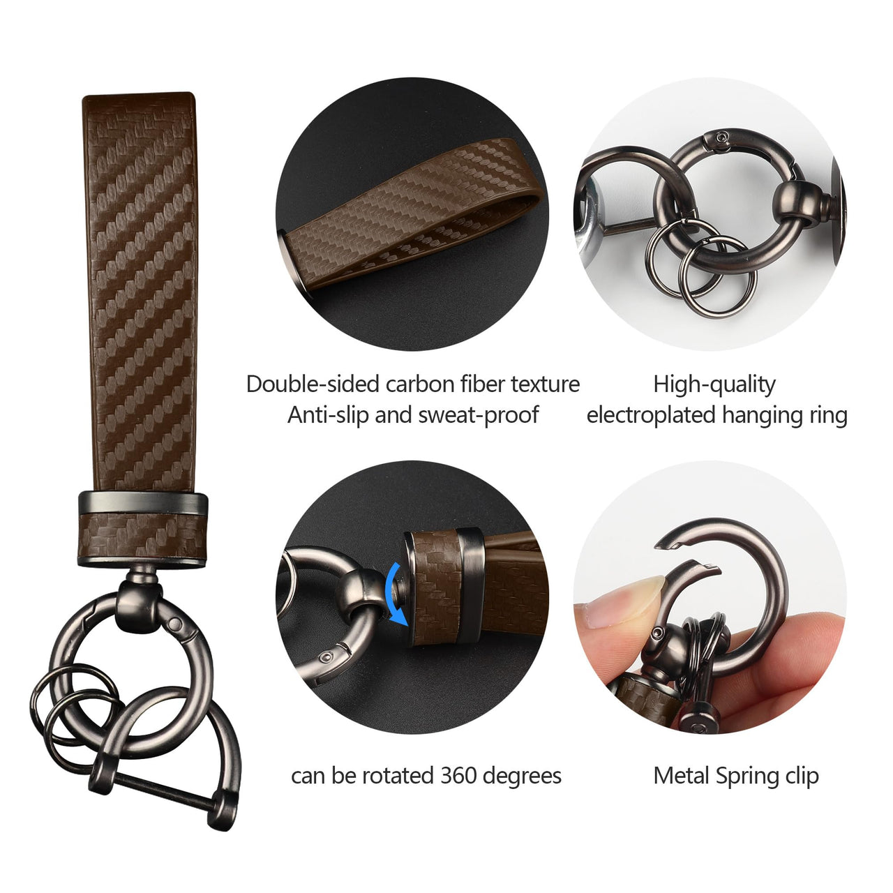Turcee car keychain Car Accessory Key Ring