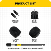 Thumbnail for Holikme 6Pack Drill Brush Power Scrubber