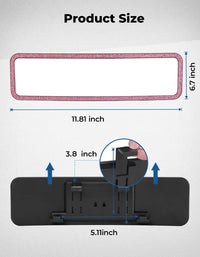 Thumbnail for JOYTUTUS Bling Car Rear View Mirror