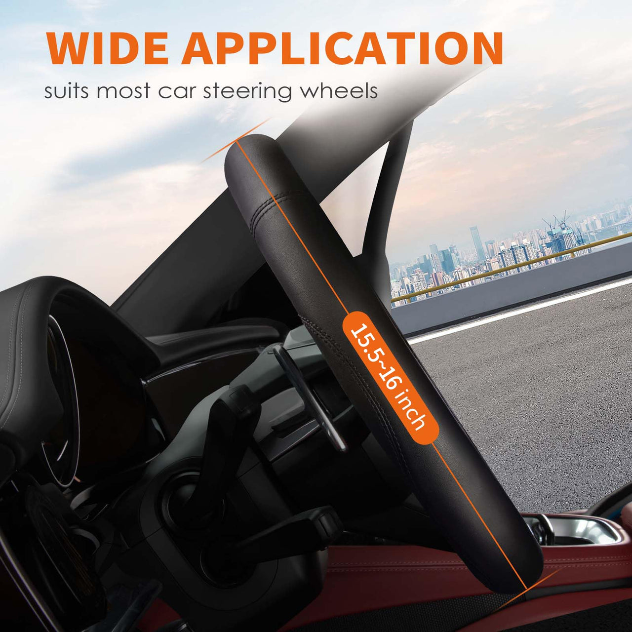 HOTOR Car Steering Wheel Cover