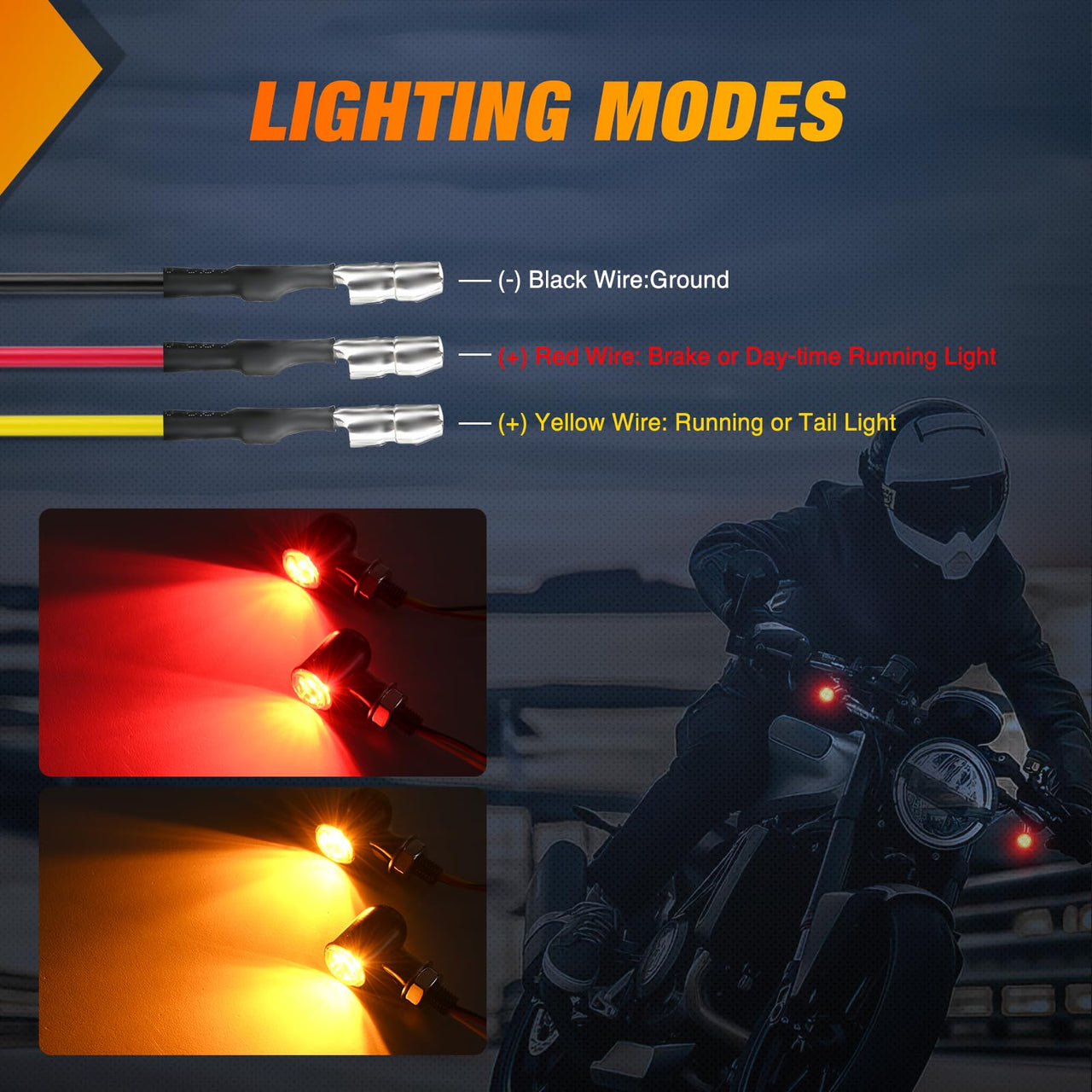 Nilight Trailer Tail Light Bar with 3-in-1 Running Stop Turn Signals Brake Lights