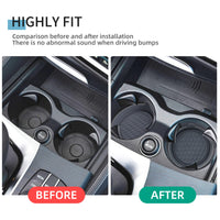 Thumbnail for Amooca Car Cup Coaster Universal Non-Slip Cup Holders