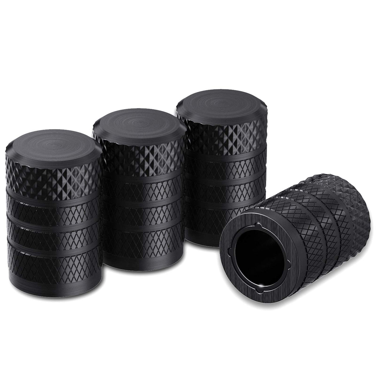 CKAuto Tire Valve Stem Caps, Silver
