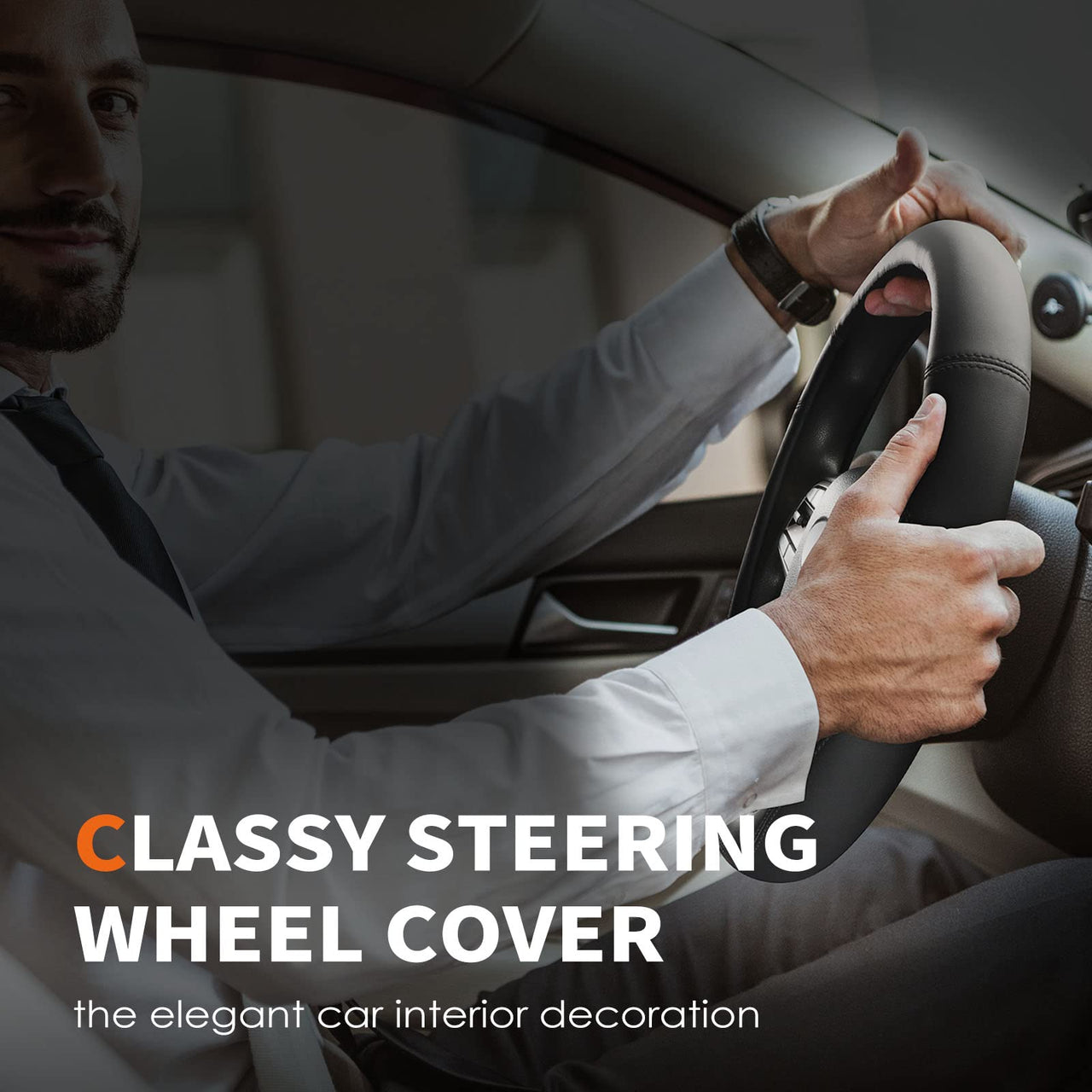 HOTOR Car Steering Wheel Cover