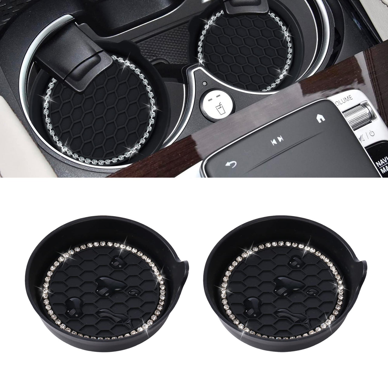 Amooca Car Cup Coaster Universal Non-Slip Cup Holders