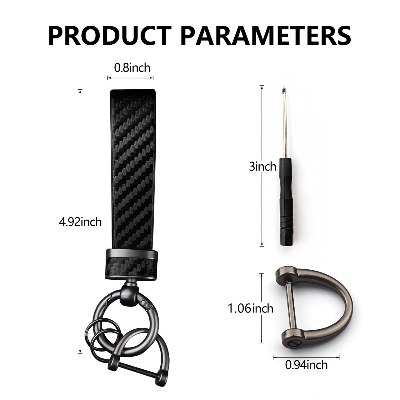 Turcee car keychain Car Accessory Key Ring