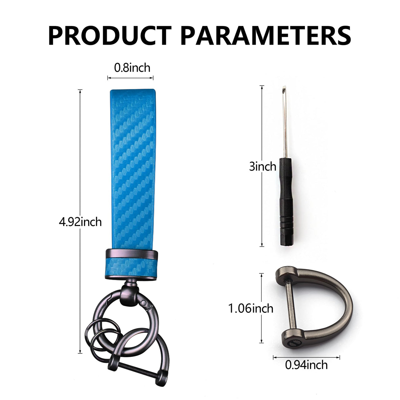 Turcee car keychain Car Accessory Key Ring