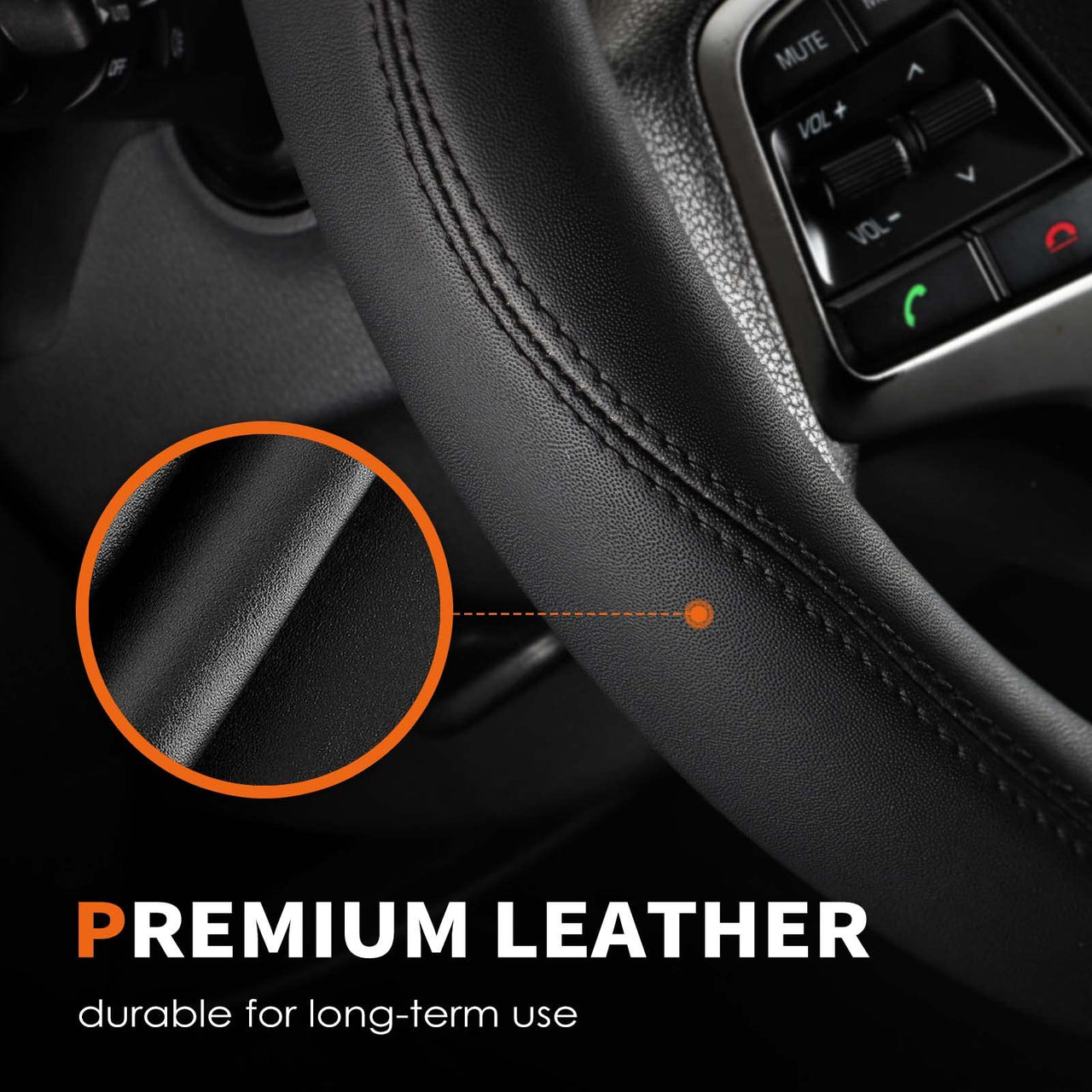 HOTOR Car Steering Wheel Cover
