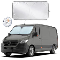 Thumbnail for EcoNour Car Windshield Sunshade |UV Reflective Windshield Cover Sun Shade