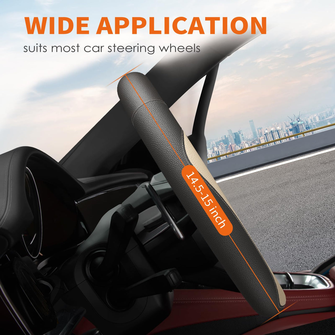 HOTOR Car Steering Wheel Cover
