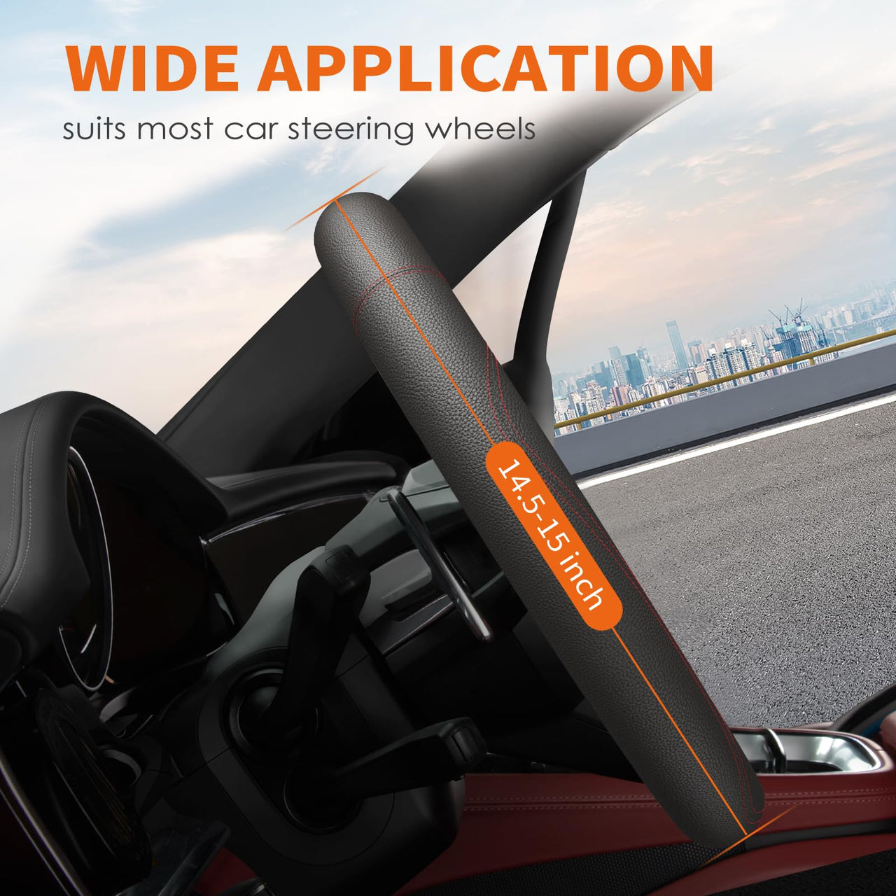 HOTOR Car Steering Wheel Cover