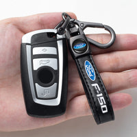 Thumbnail for Genuine Leather Key Chain Set for Chevy