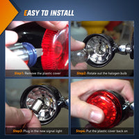 Thumbnail for Nilight Trailer Tail Light Bar with 3-in-1 Running Stop Turn Signals Brake Lights