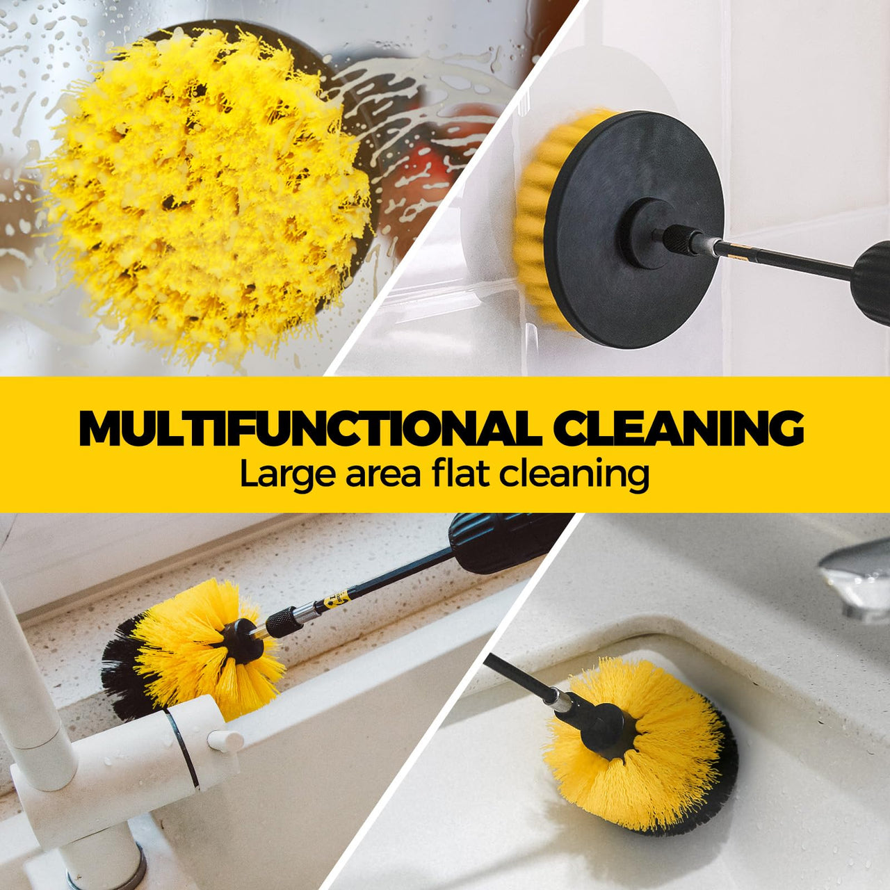 Holikme 6Pack Drill Brush Power Scrubber