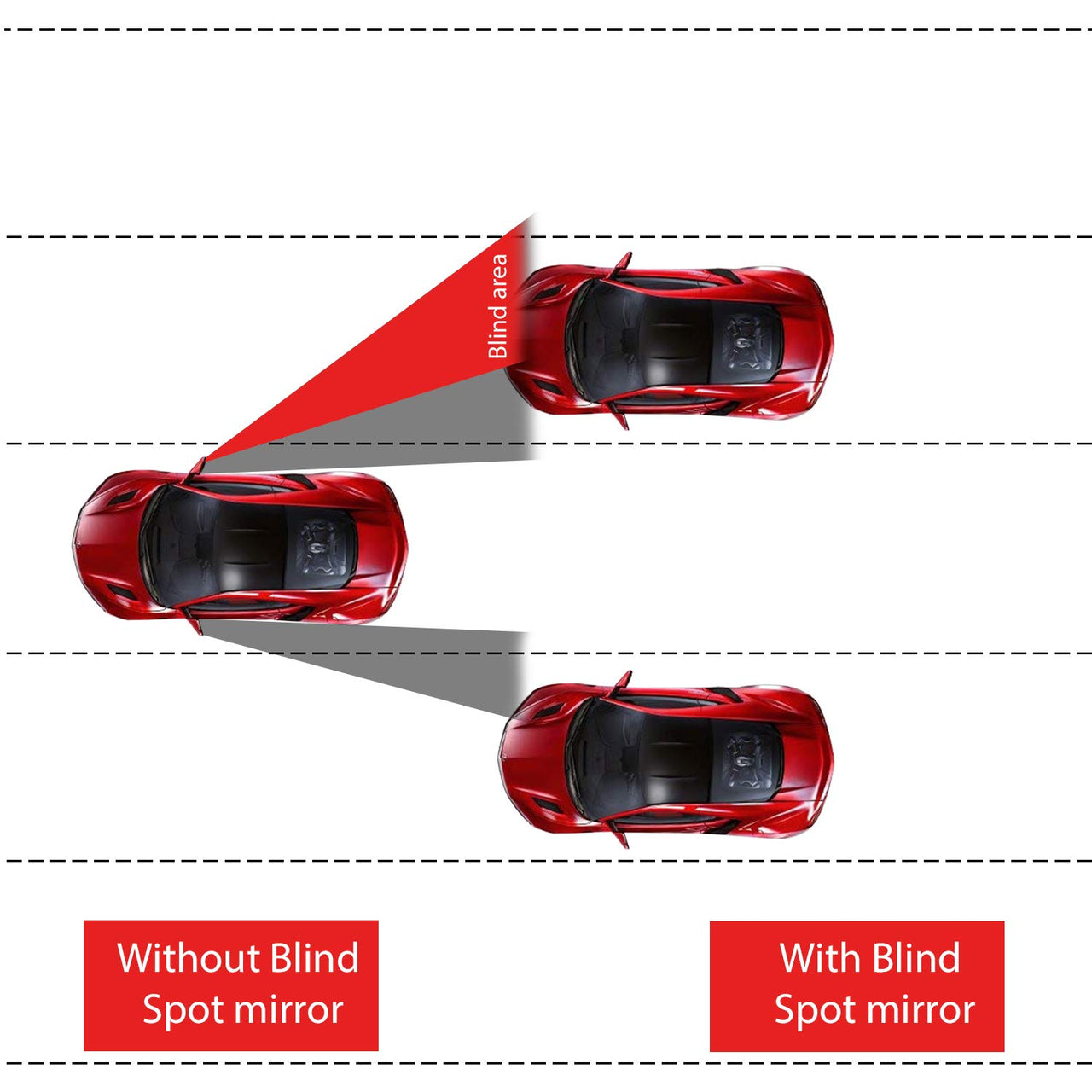 LivTee Blind Spot Mirror