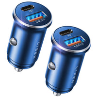 Thumbnail for LISEN 54W Car Phone Charger USB C, Cigarette Lighter Adapter