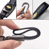 Thumbnail for Genuine Leather Key Chain Set for Chevy