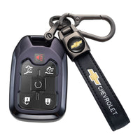 Thumbnail for Genuine Leather Key Chain Set for Chevy