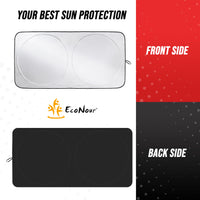 Thumbnail for EcoNour Car Windshield Sunshade |UV Reflective Windshield Cover Sun Shade