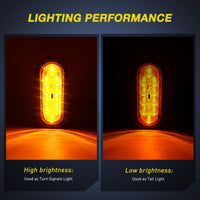 Thumbnail for Nilight Trailer Tail Light Bar with 3-in-1 Running Stop Turn Signals Brake Lights