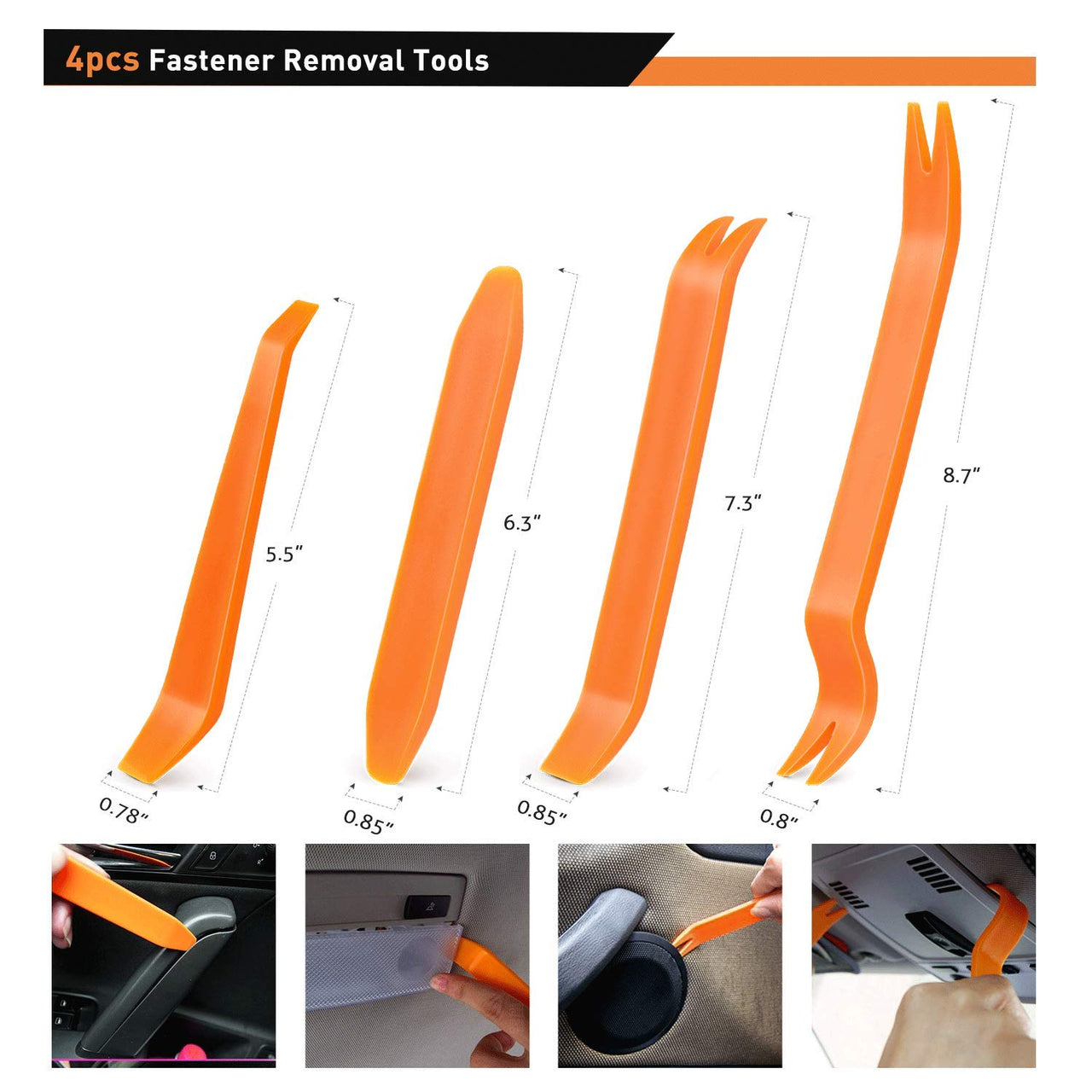 GOOACC - GRC-33 240PCS Bumper Retainer Clips