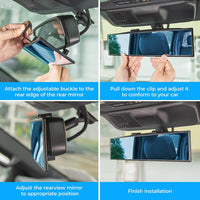 Thumbnail for JOYTUTUS Bling Car Rear View Mirror