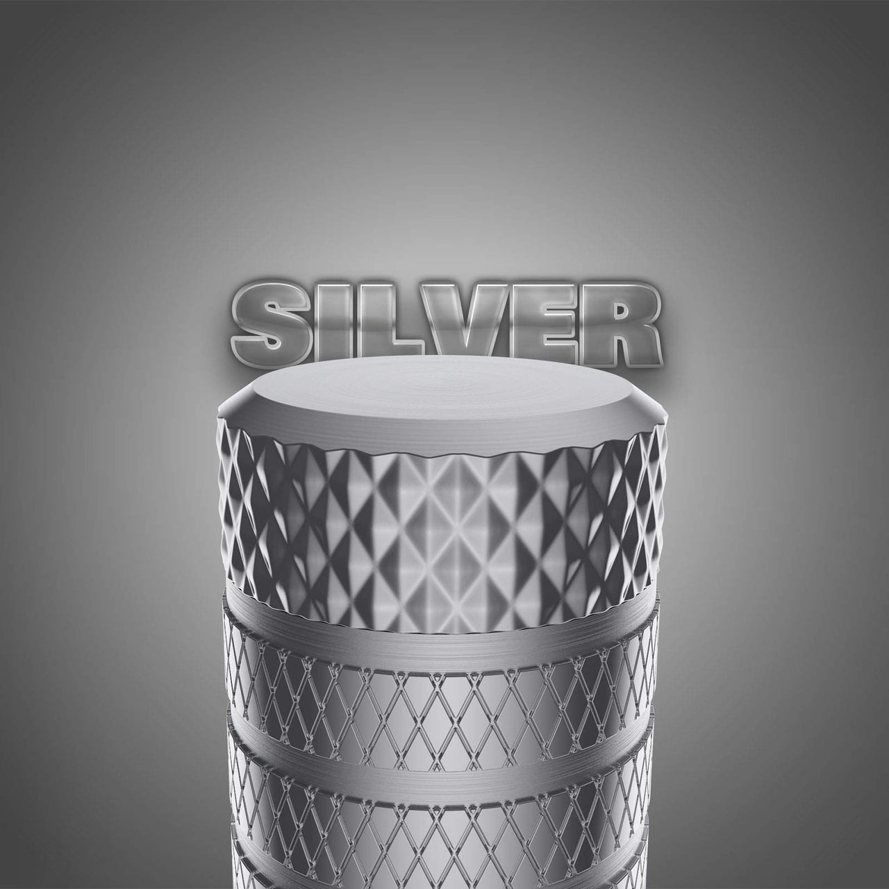 CKAuto Tire Valve Stem Caps, Silver