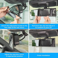 Thumbnail for JOYTUTUS Bling Car Rear View Mirror