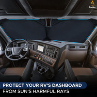 Thumbnail for EcoNour Car Windshield Sunshade |UV Reflective Windshield Cover Sun Shade