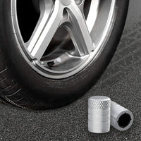 Thumbnail for CKAuto Tire Valve Stem Caps, Silver
