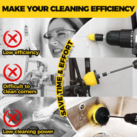 Thumbnail for Holikme 6Pack Drill Brush Power Scrubber