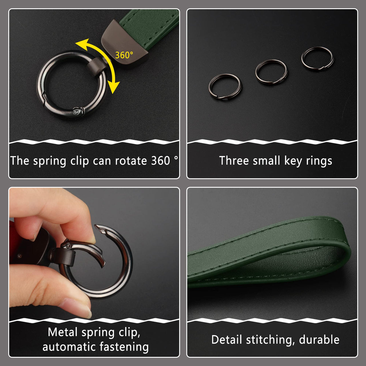 Turcee car keychain Car Accessory Key Ring